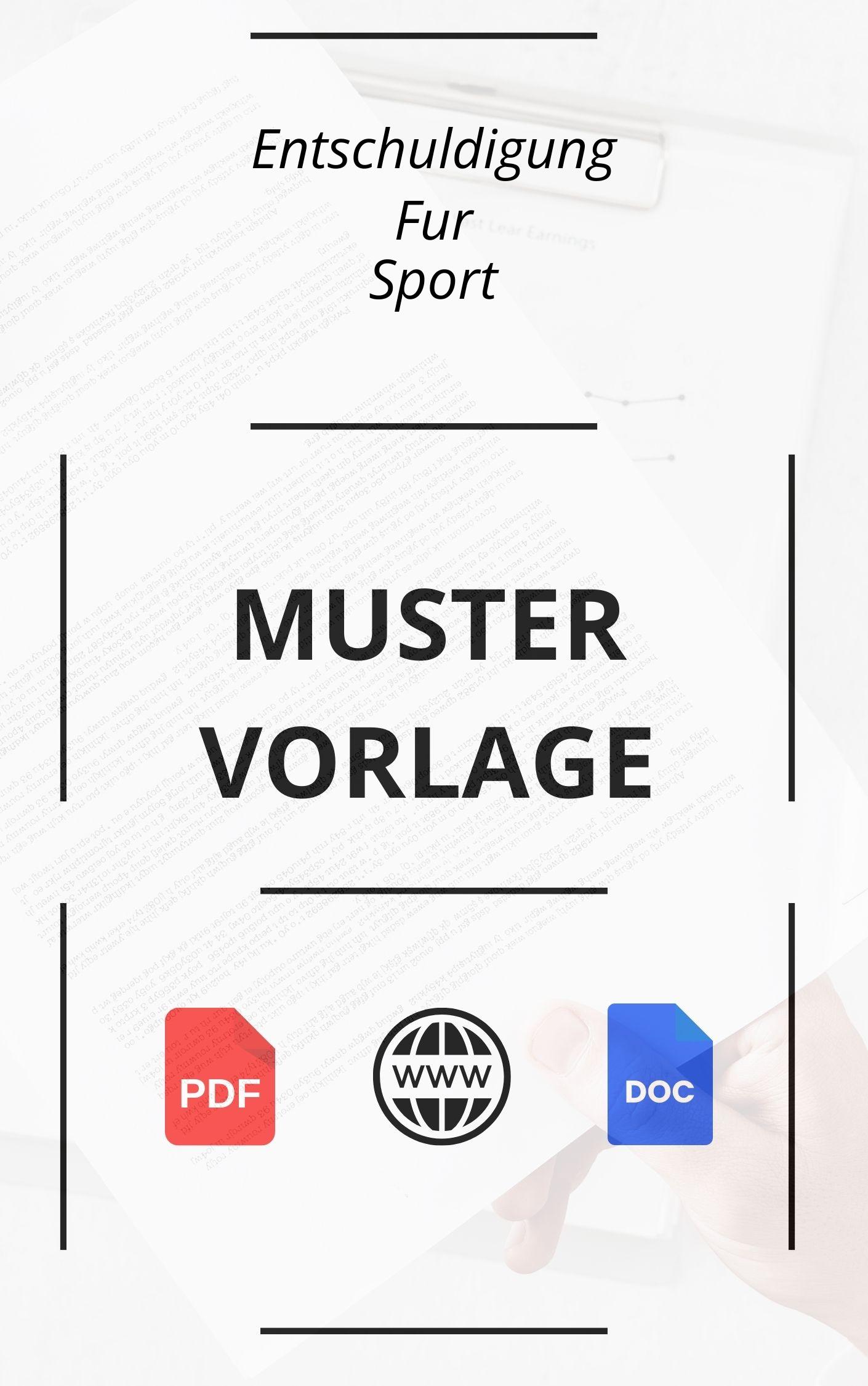Wie Schreibt Man Eine Entschuldigung Für Den Sportunterricht Wie Schreibt Man Eine Entschuldigung Für Sport - Muster und Vorlage